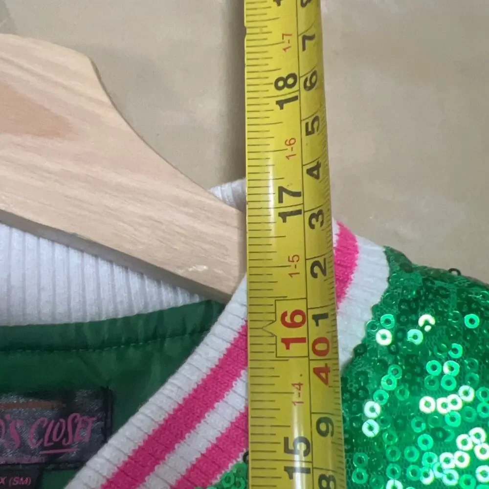 2019 Jojo’s Closet Nickelodeon Small Toddler Varsity Sequins Jacket